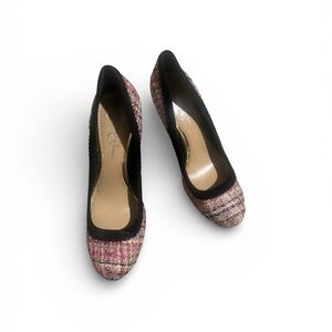 Chic Women's Tweed Pumps